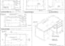 draft furniture and millwork technical shop drawings in autocad